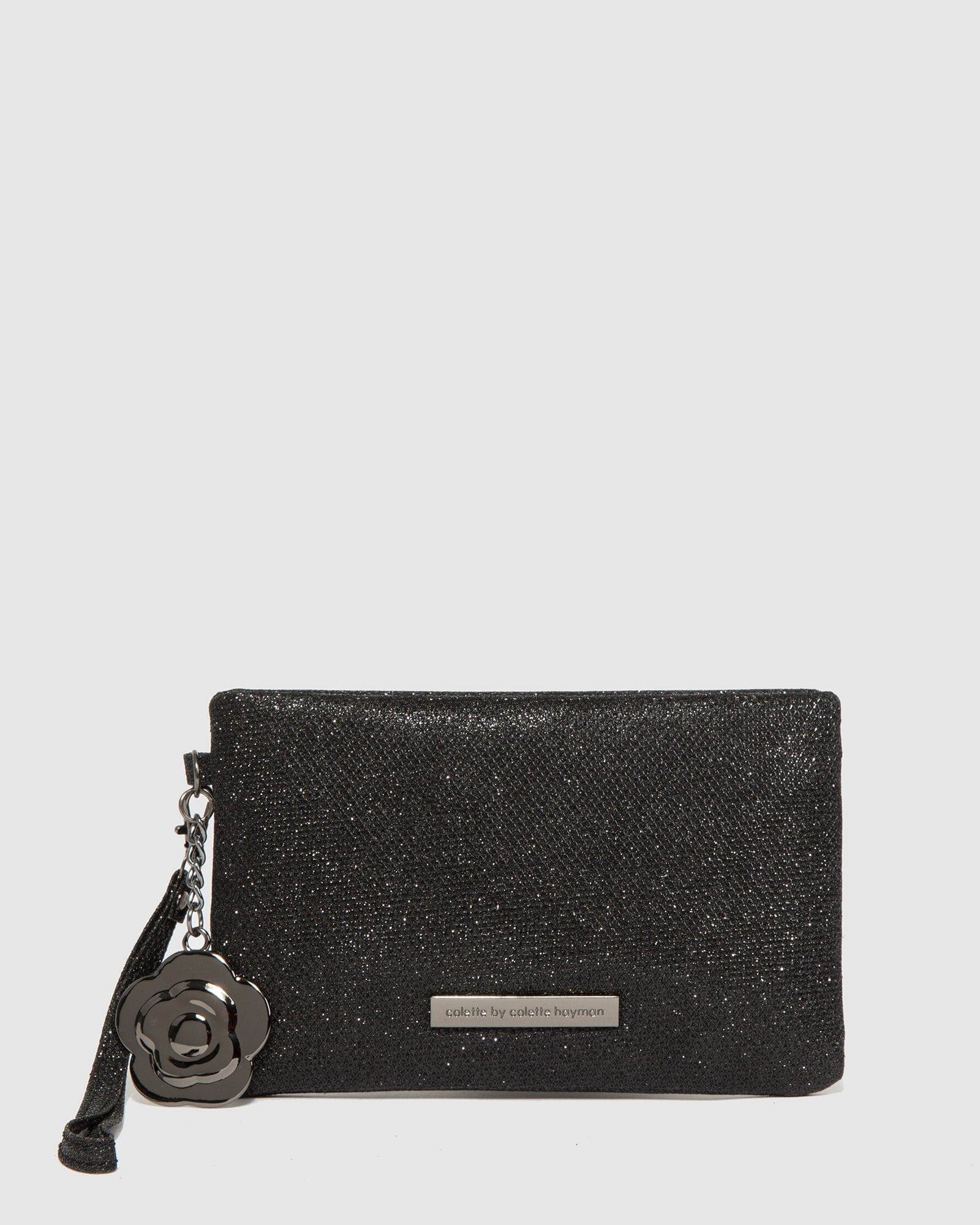 Clutch Bag Colette Wristlet Black Emery Rose Clutch Bag Colette Hayman
