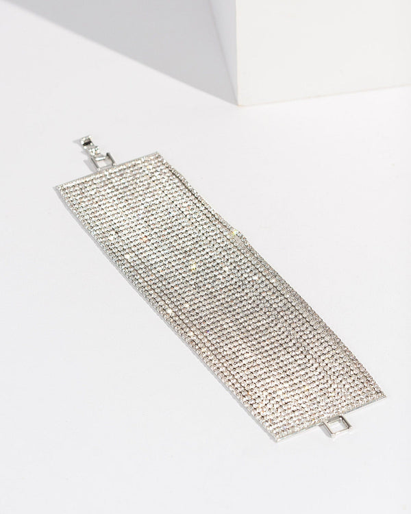 Colette by Colette Hayman Crystal Multi Chain Bracelet