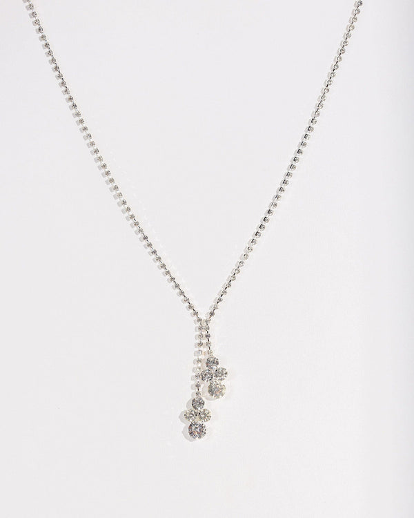 Colette by Colette Hayman Crystal Water Drops Necklace