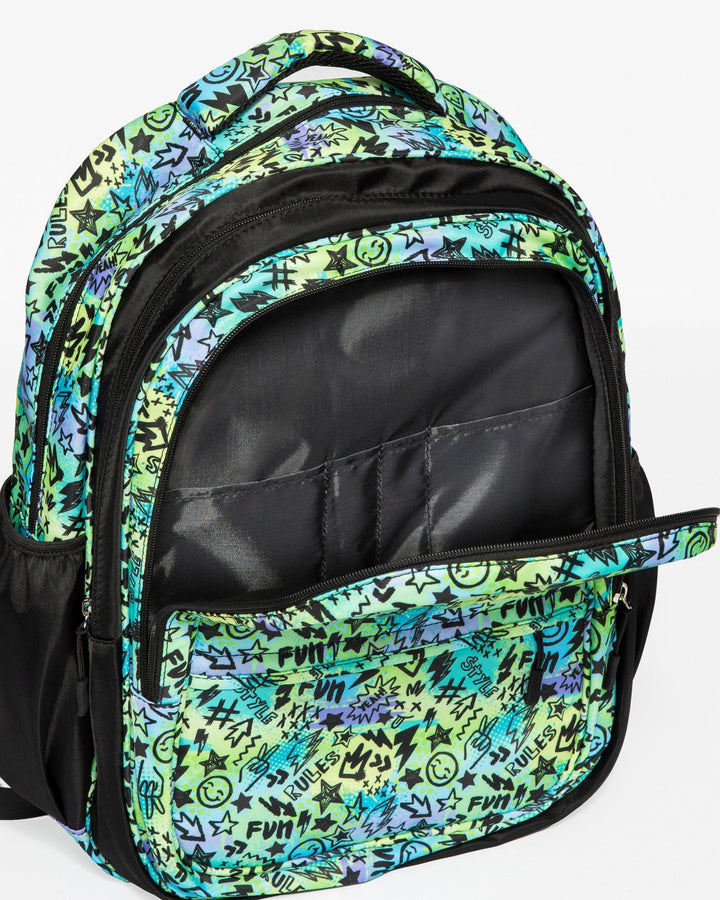 Colette by Colette Hayman Graffiti Print Large Square Backpack