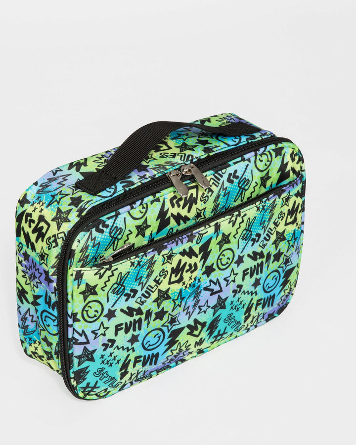 Colette by Colette Hayman Graffiti Print Zip Lunch Bag