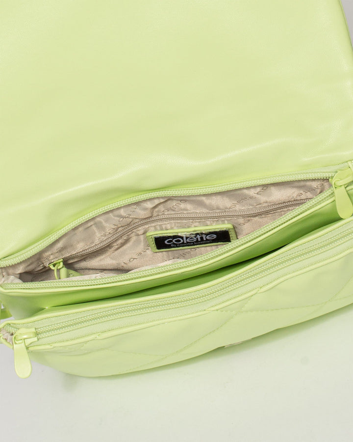Colette by Colette Hayman Green Nina Shoulder Bag