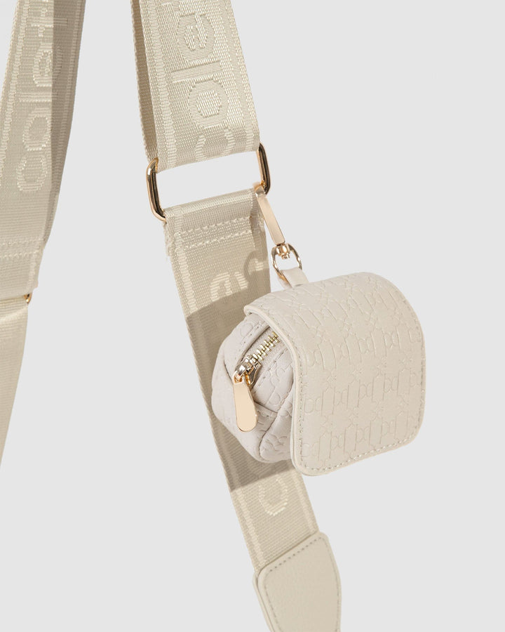 Colette by Colette Hayman Ivory Della Keyring Pouch