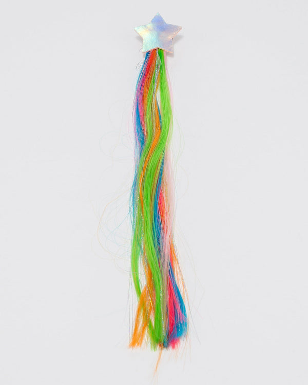 Colette by Colette Hayman Multi Colour Holographic Star Hair Piece