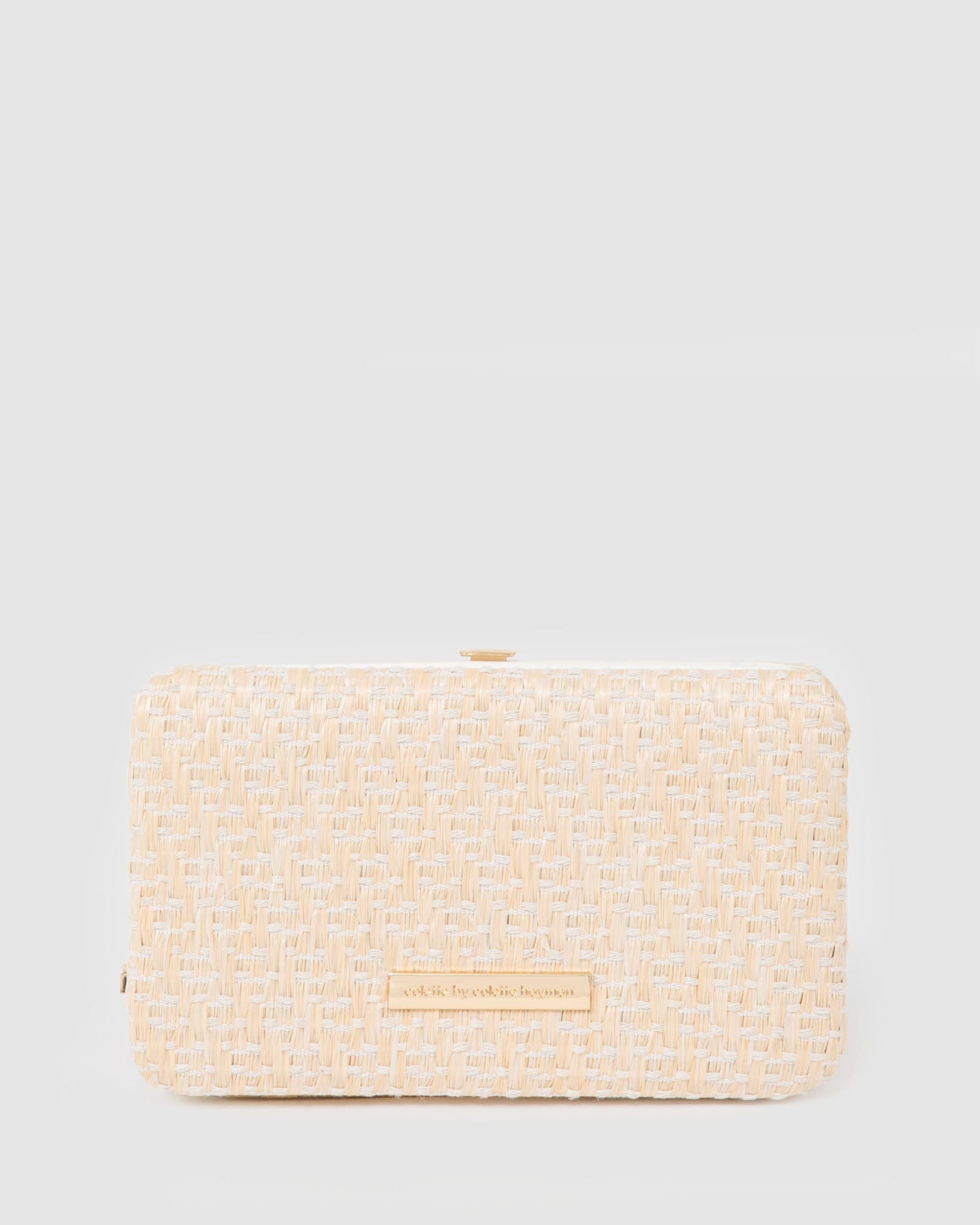 Natural Eve Hardcase Clutch Bag Wallet colette hayman