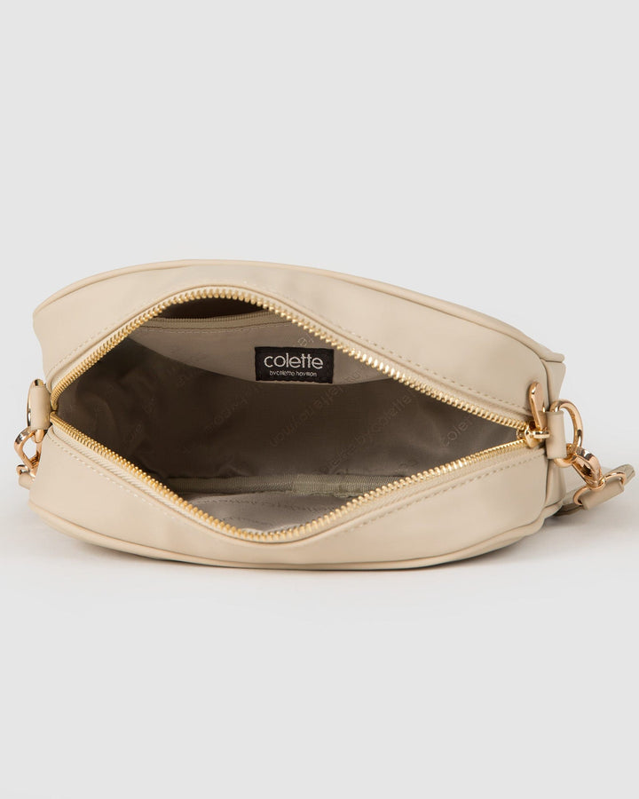 Colette by Colette Hayman Nude Darcy Crossbody Bag