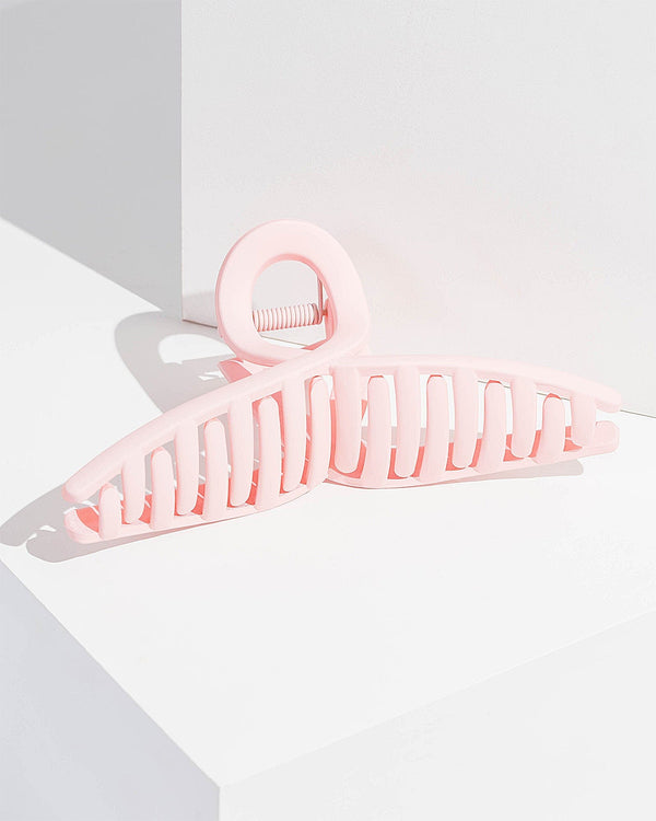 Colette by Colette Hayman Pink Loop Matte Claw Clip