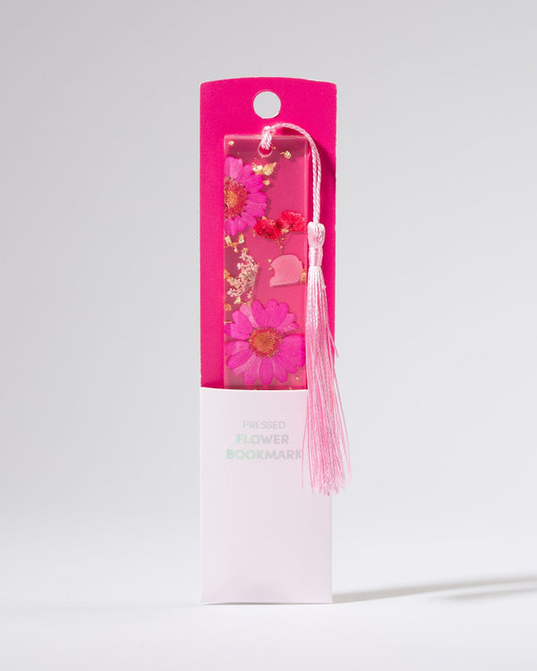 Colette by Colette Hayman Pink Pressed Flower Bookmark