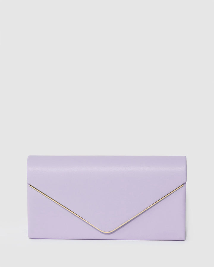 Colette by Colette Hayman Purple Sammie Clutch Bag