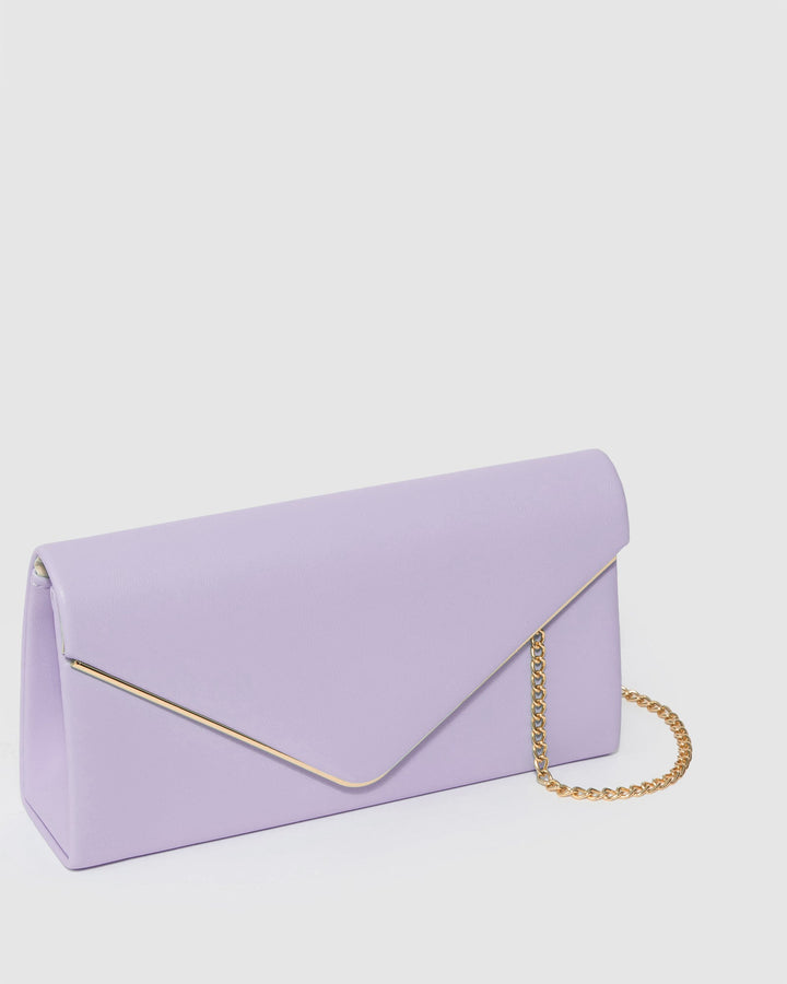 Colette by Colette Hayman Purple Sammie Clutch Bag