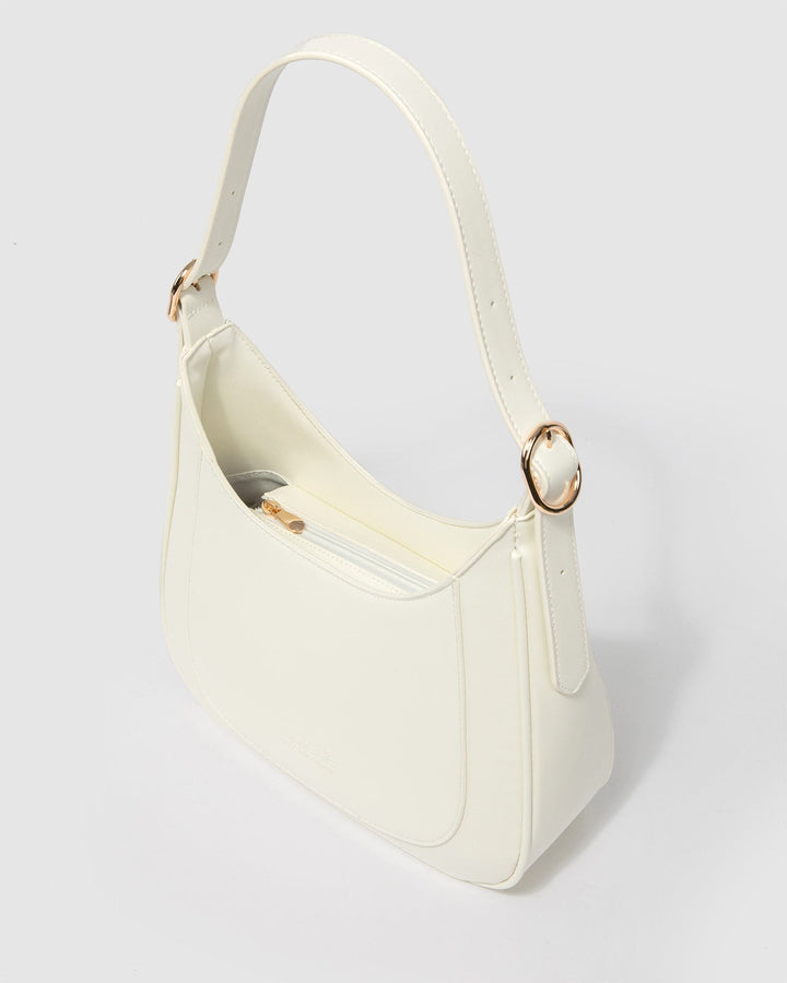 Colette by Colette Hayman White MJ Shoulder Bag
