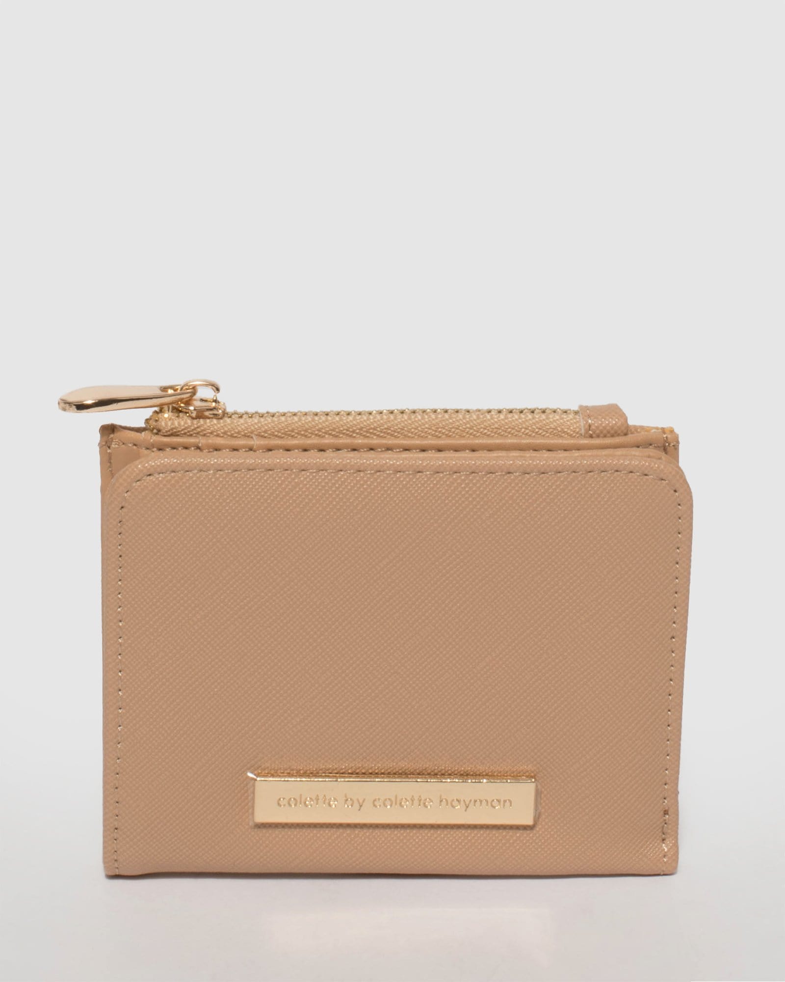 Beige Mini Wallet - Main Image