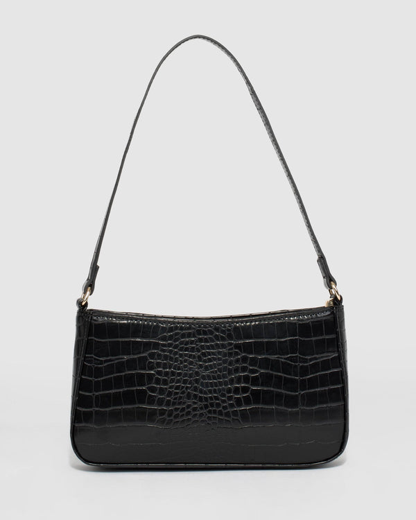 Black Frankie Shoulder Bag | Mini Bags