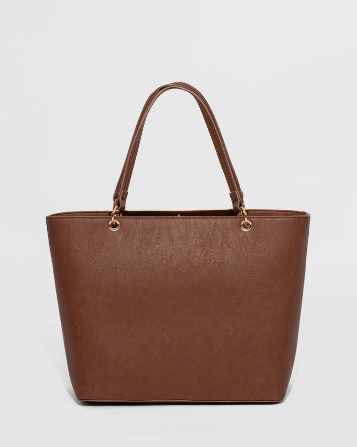 Brown Erica Limited Edition Panel Tote Bag | Tote Bags