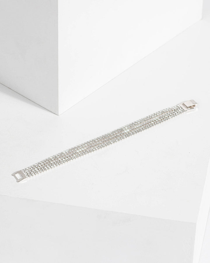 Colette by Colette Hayman Multi Fine Diamante Bracelet