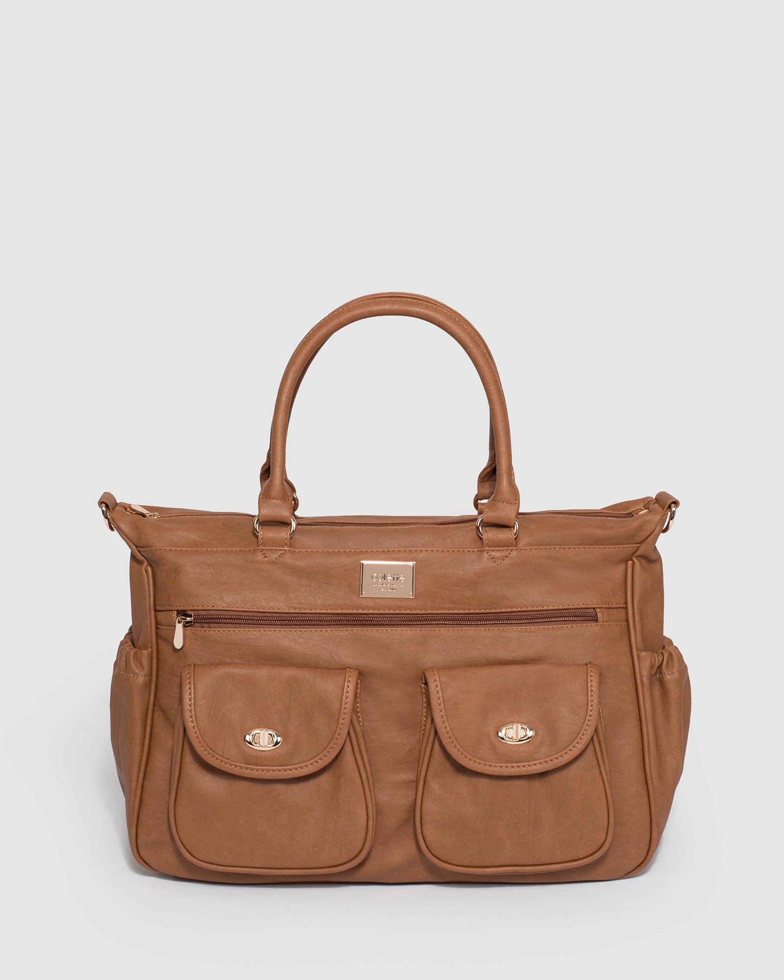 Brand Colette Colette By Colette Hayman Stores Tan Baby Travel Bag