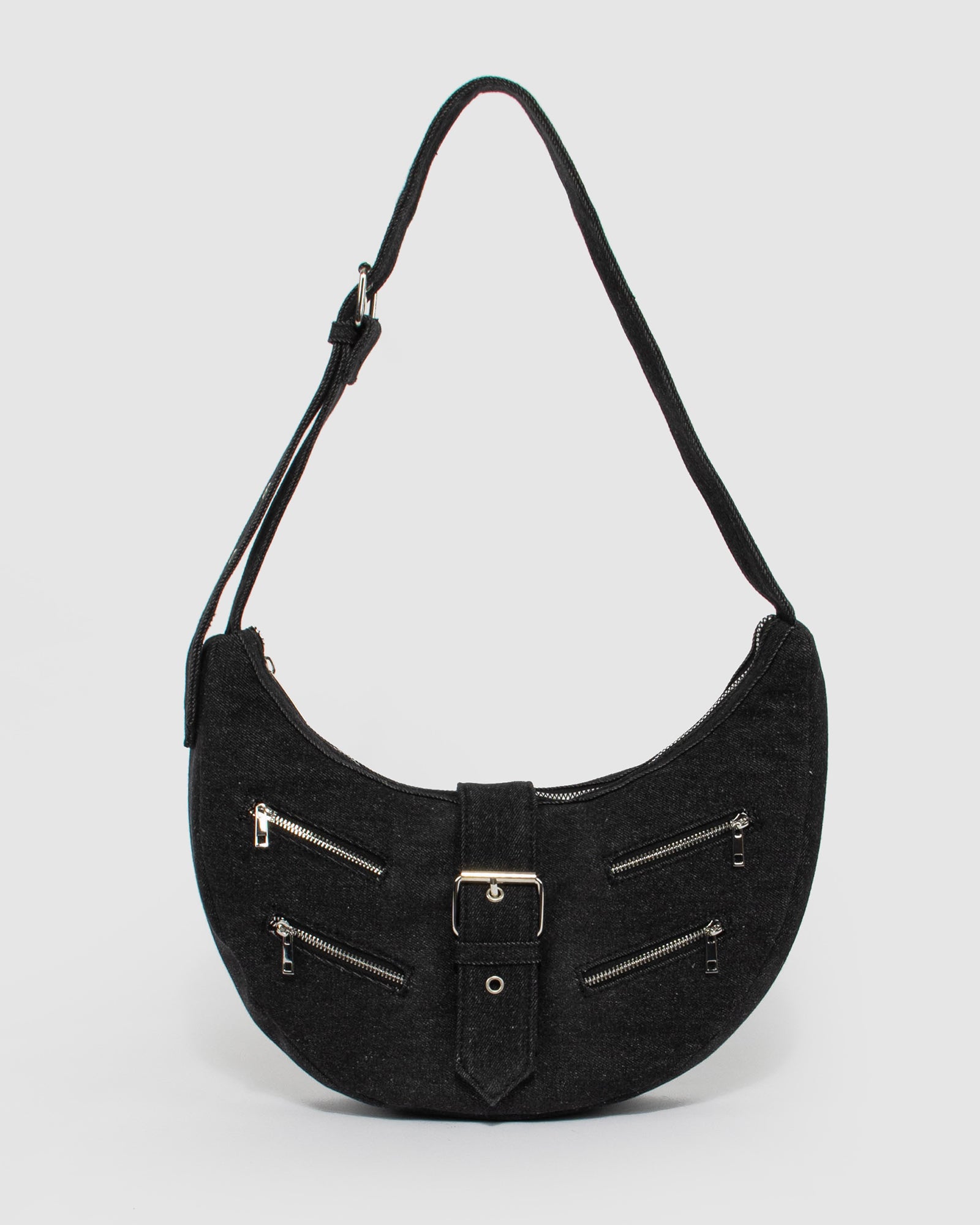 Polly Denim Shoulder Bag