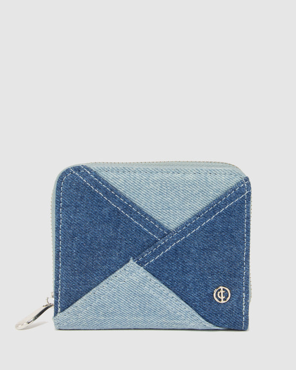 Denim Chrissy Denim Wallet