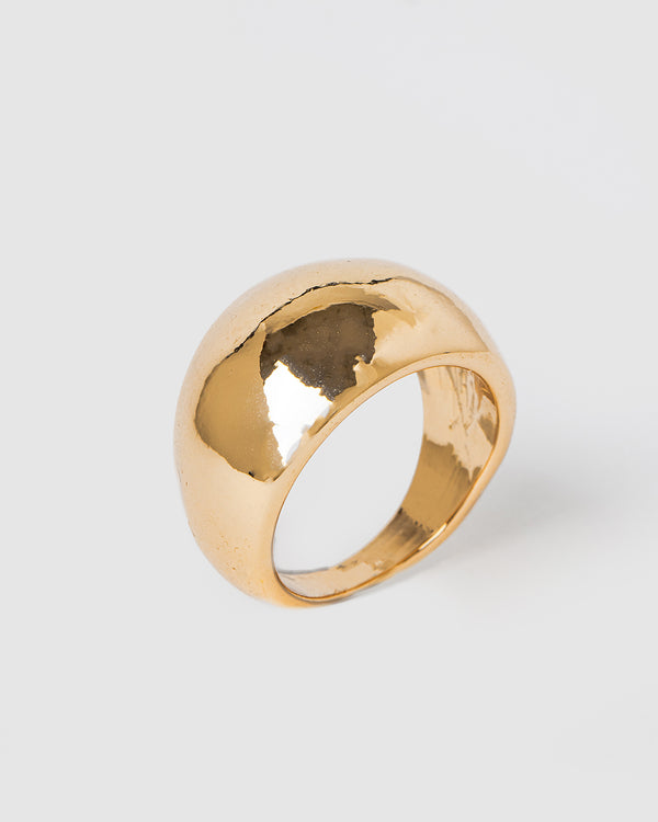 Gold Dome Ring