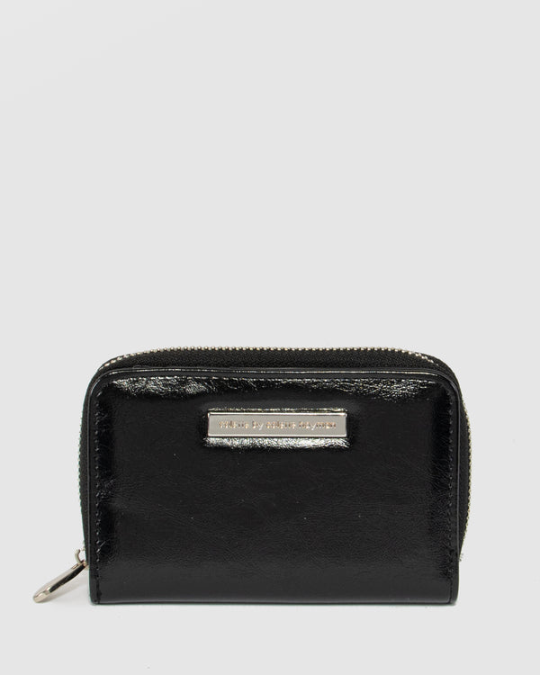 Black Tiana Plate Wallet