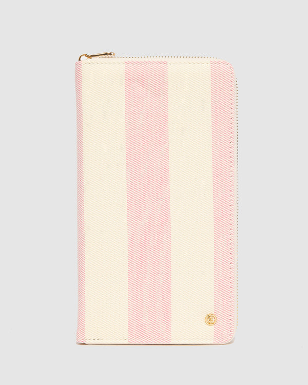 Pink Kenzie Multi Passport Travel Wallet