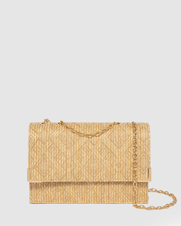 Natural Lauren Hardware Crossbody