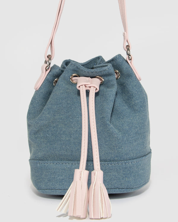 Blue Junior Tali Patch Drawstring