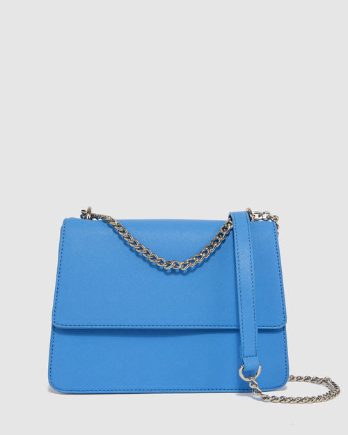 Blue Rachel Crossbody