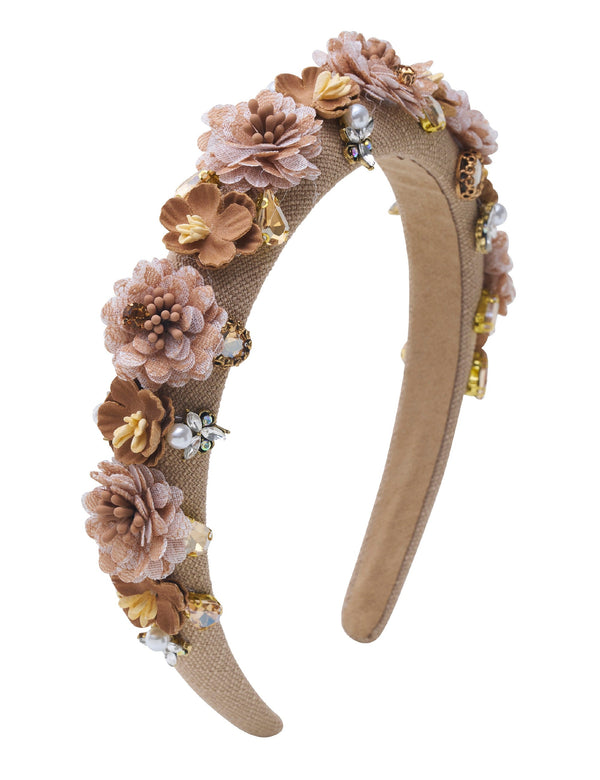 Seaside Daisy Padded Headband