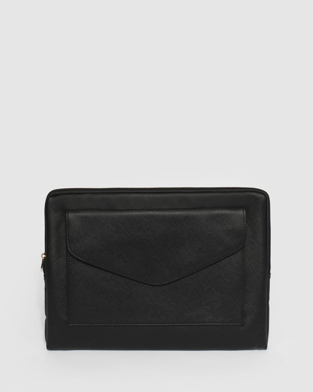 Black Angelina Tote Bag With Rose Gold Hardware Online