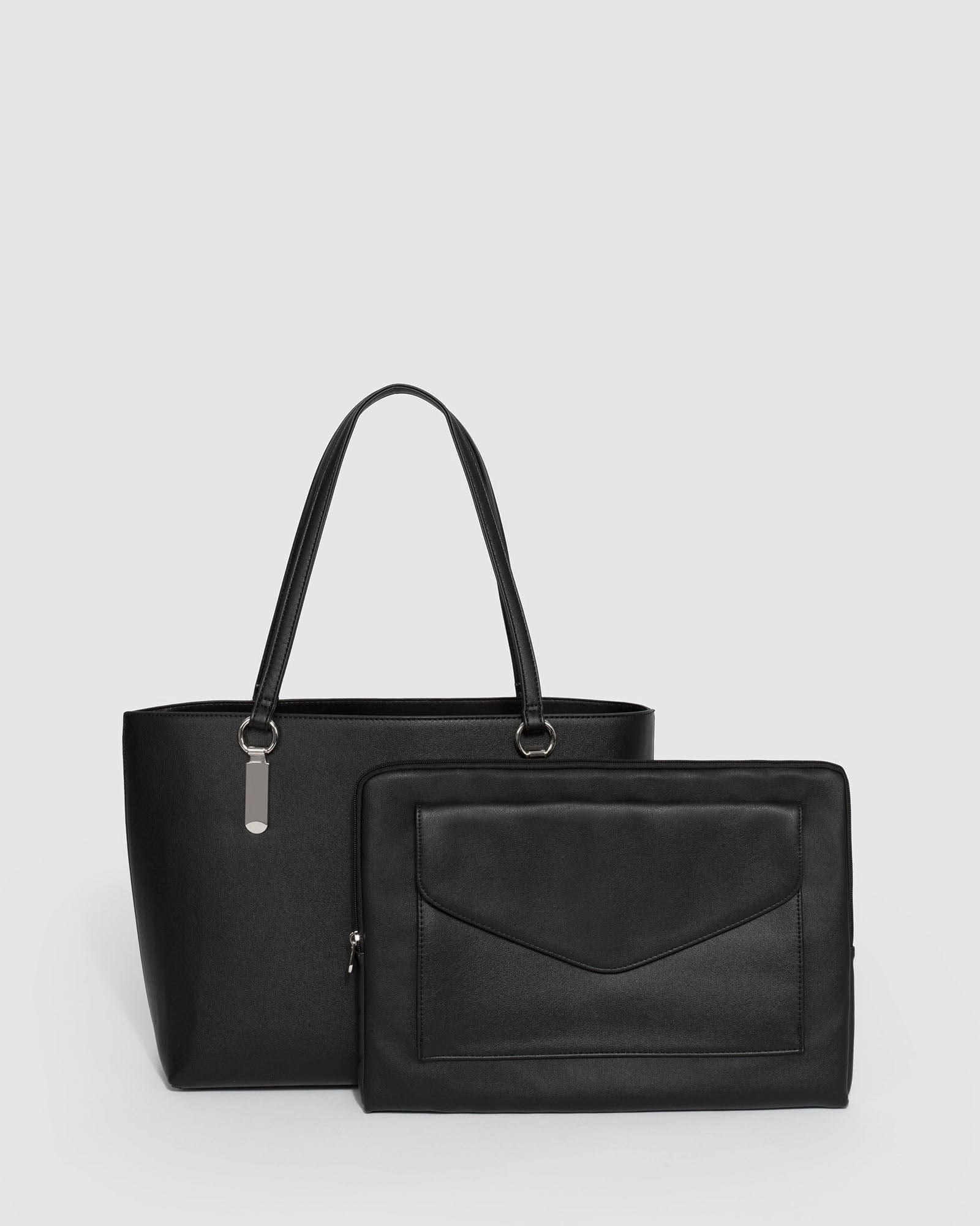 BRAND NEW COLETTE HAYMAN Ada Handbag Black and White with Straps - Free  Postage! | eBay