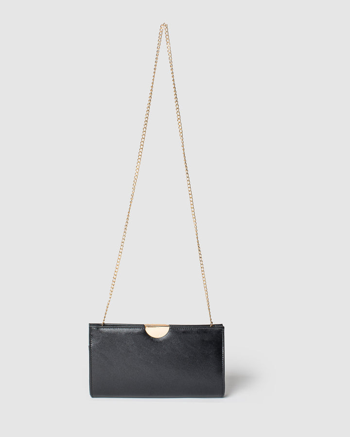 Colette by Colette Hayman Black Carlie Clutch Bag