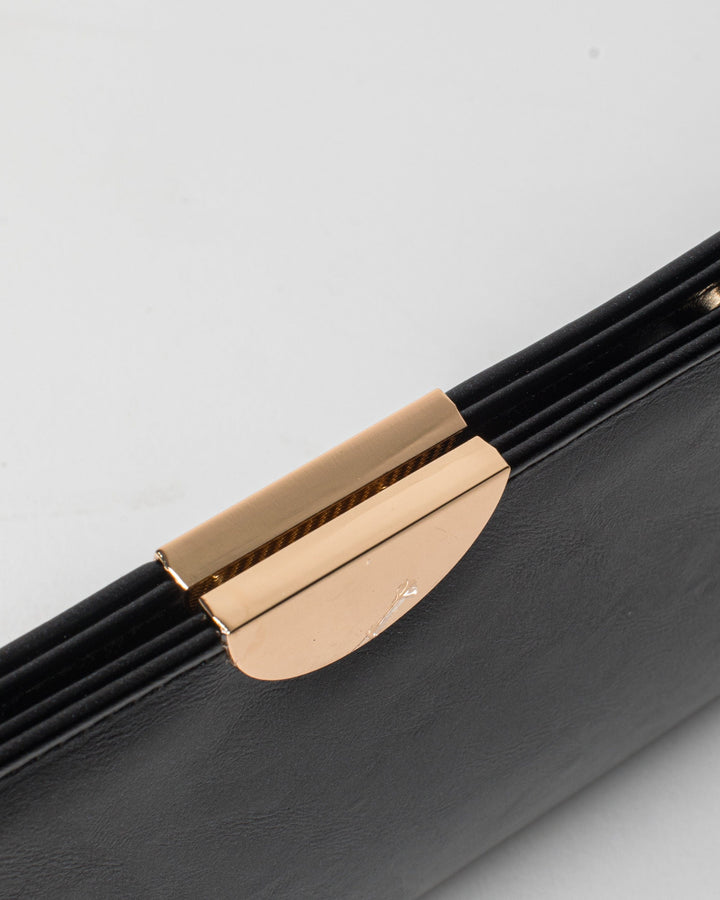 Colette by Colette Hayman Black Carlie Clutch Bag