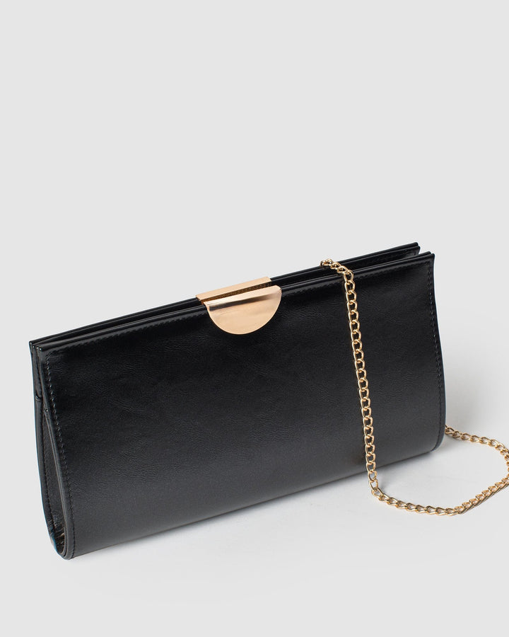 Colette by Colette Hayman Black Carlie Clutch Bag