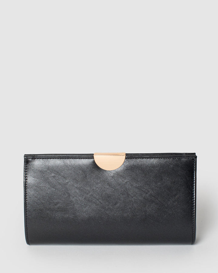 Colette by Colette Hayman Black Carlie Clutch Bag