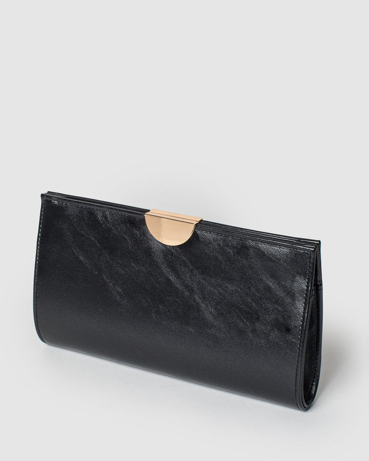 Colette by Colette Hayman Black Carlie Clutch Bag