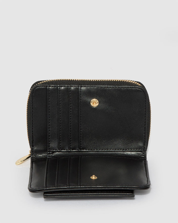 Colette by Colette Hayman Black Cherri Logo Wallet