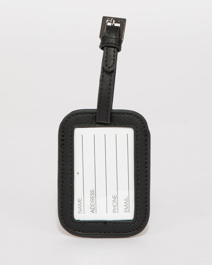 Colette by Colette Hayman Black Classic Luggage Tag