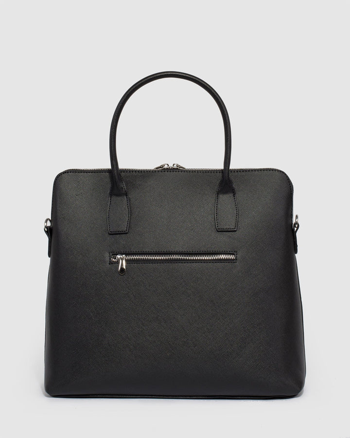 Colette by Colette Hayman Black Dominique Laptop Bag