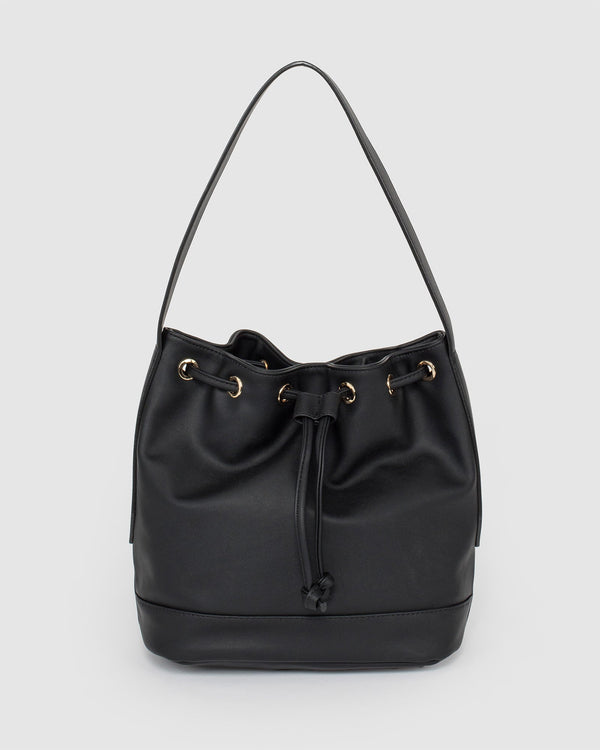 Colette by Colette Hayman Black Giselle Top Handle Bag