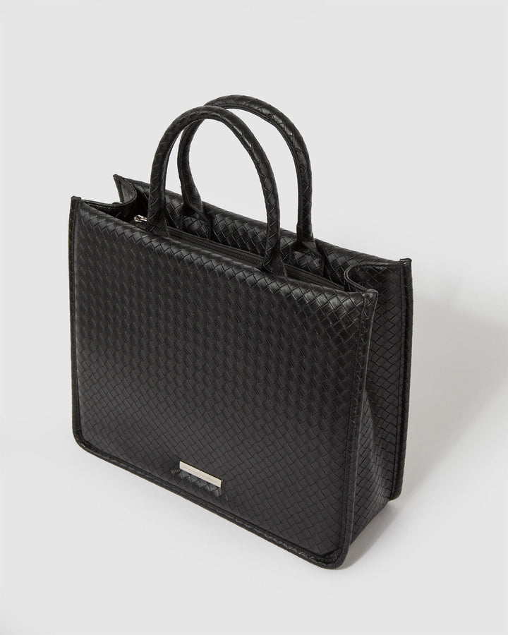 Colette by Colette Hayman Black Kaylee Tote Bag