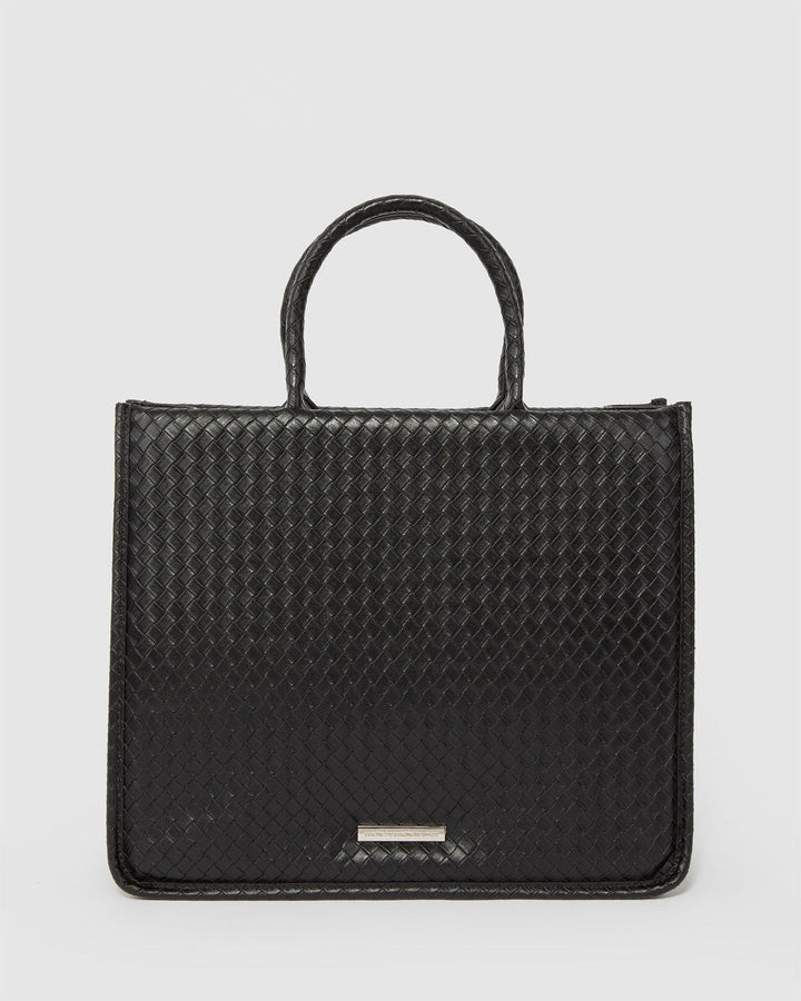 Colette by Colette Hayman Black Kaylee Tote Bag