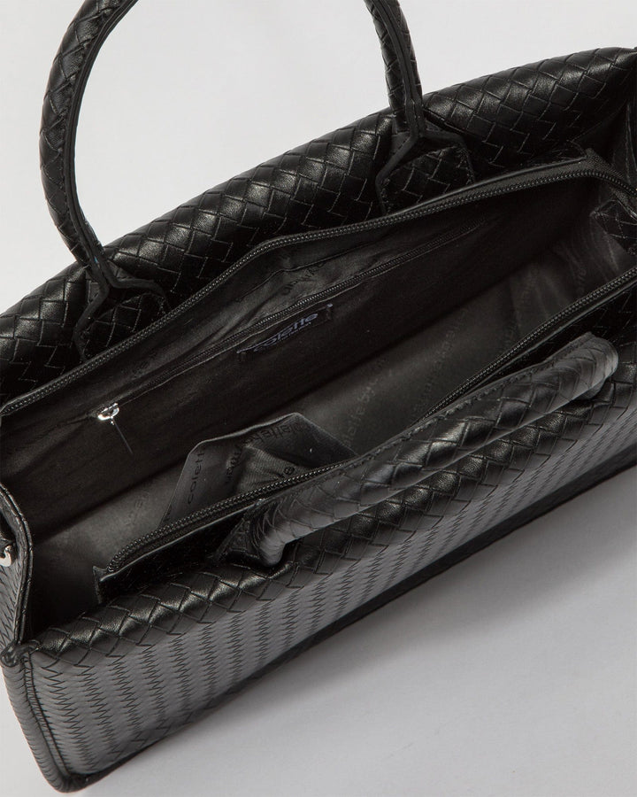 Colette by Colette Hayman Black Kaylee Tote Bag