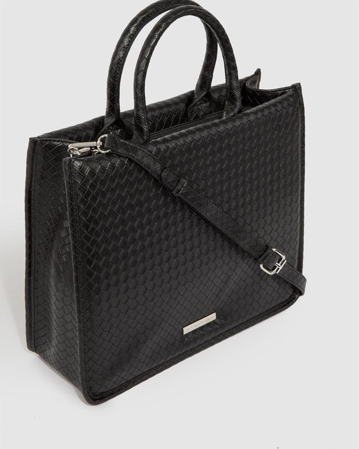 Colette by Colette Hayman Black Kaylee Tote Bag