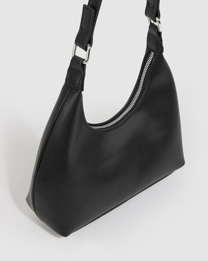 Colette by Colette Hayman Black Keiley Scoop Shoulder Bag