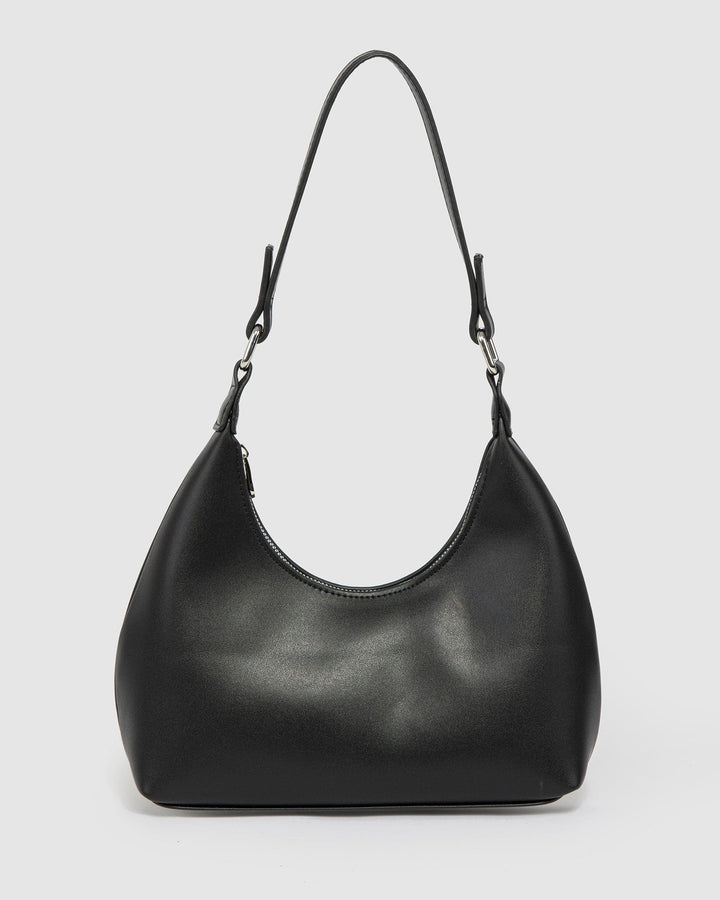 Colette by Colette Hayman Black Keiley Scoop Shoulder Bag