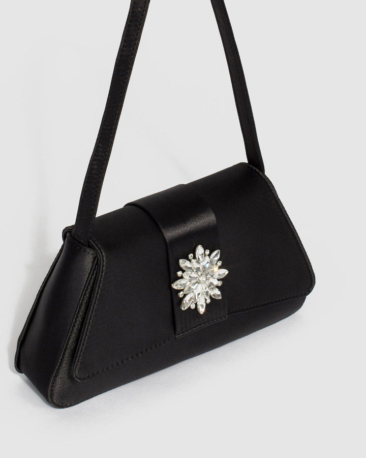 Colette by Colette Hayman Black Layla Shoulder Bag