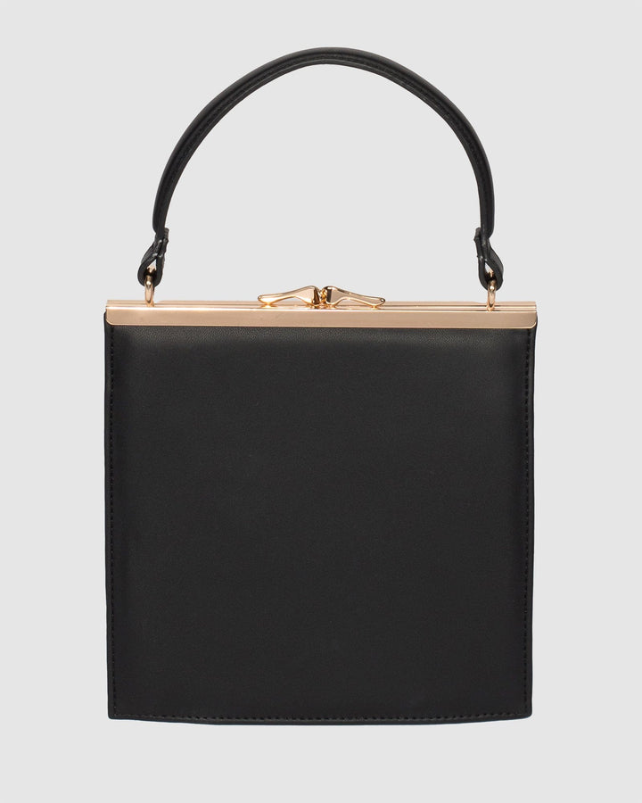 Colette by Colette Hayman Black Leanne Pearl Mini Bag