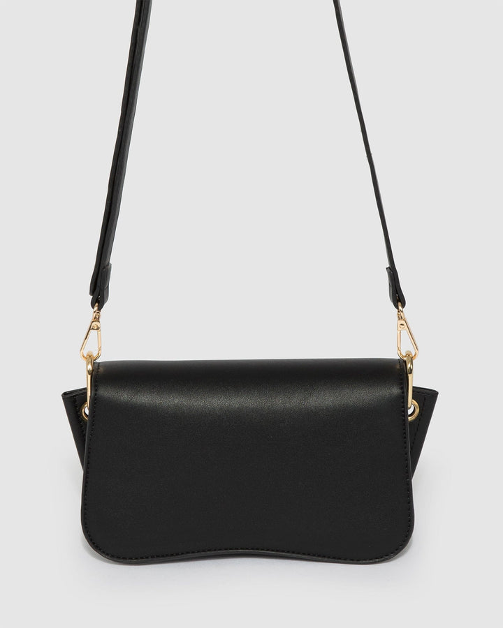 Colette by Colette Hayman Black Macy Shoulder Bag