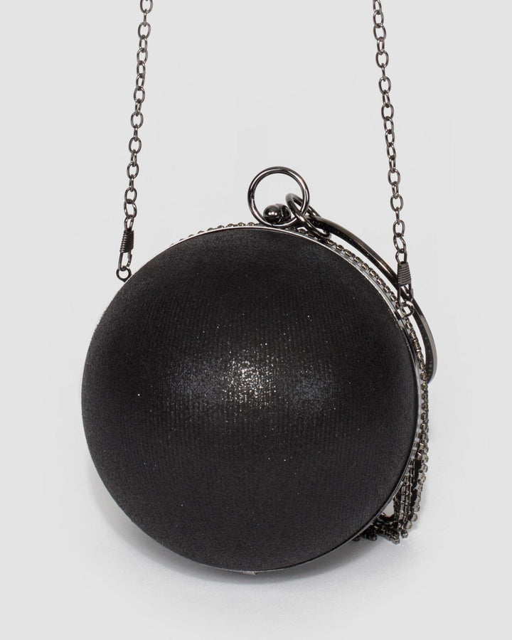 Colette by Colette Hayman Black Mia Ball Clutch Bag